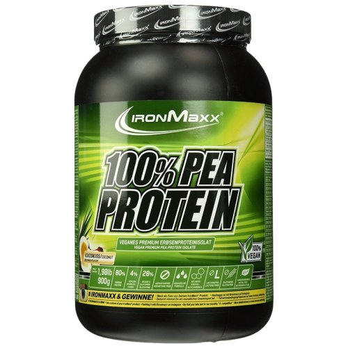 Протеин IronMaxx 100% Pea Protein - 900 гр