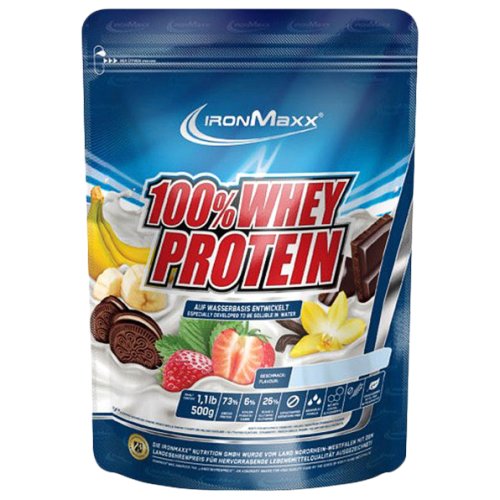 Протеин IronMaxx 100% Whey Protein - 500 гр