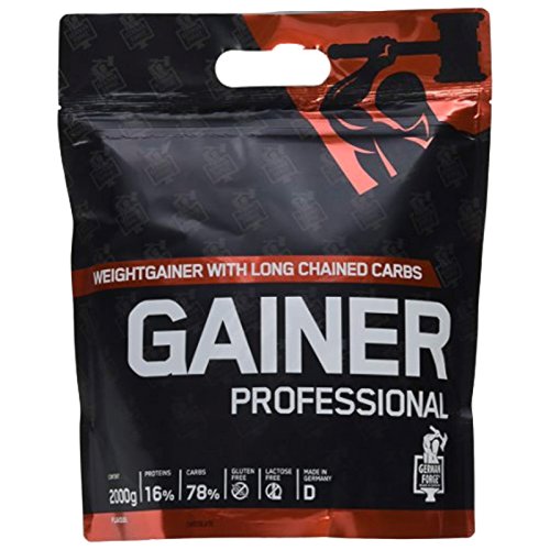 Гейнер IronMaxx GF Gainer Professional - 2000 гр (пакет) - Ваниль