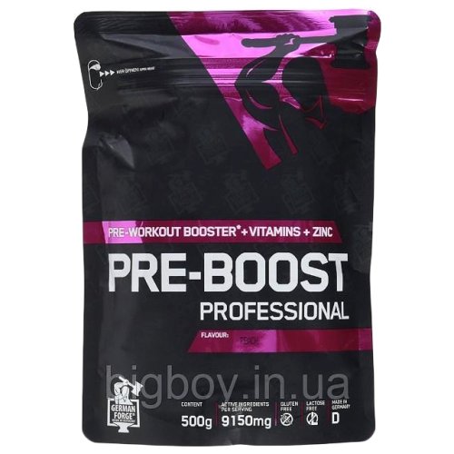 Аминокислота IronMaxx GF Pre-Boost Professional - 500гр  - Апельсин