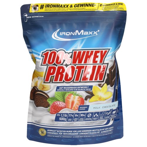 Протеин IronMaxx 100% Whey Protein - 500 гр