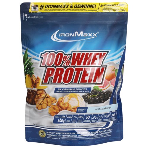 Протеин IronMaxx 100% Whey Protein - 500 гр