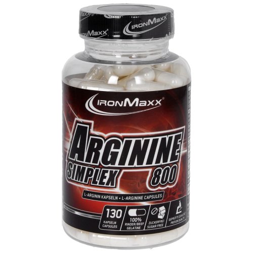 Аминокислота IronMaxx Arginin Simplex 800 - 130 капс