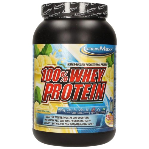 Протеин IronMaxx 100% Whey Protein - 900 гр