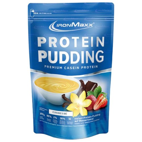 Пищевая добавка IronMaxx Protein Pudding - 300 гр (пакет) - Ваниль