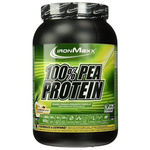 Протеин IronMaxx 100% Pea Protein - 900 гр