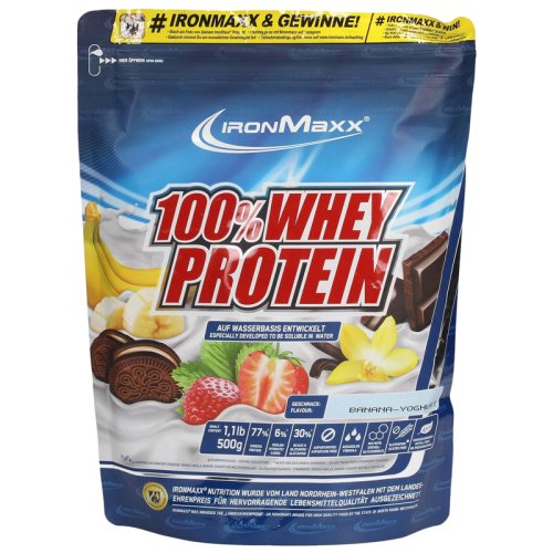 Протеин IronMaxx 100% Whey Protein - 500 гр
