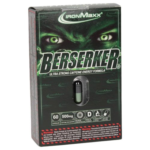 Аминокислота IronMaxx Berserker - 60 капс (коробка)