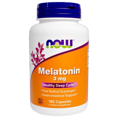 Витамины NOW Melatonin 3 мг 180 капс