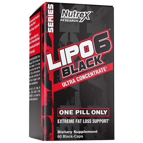 Жиросжигатель Nutrex Research Lipo-6 Black UC  -  30 капс