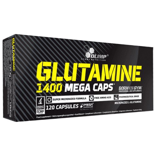 Аминокислота Olimp Nutrition L-Glutamine Mega Caps blister 120 капс