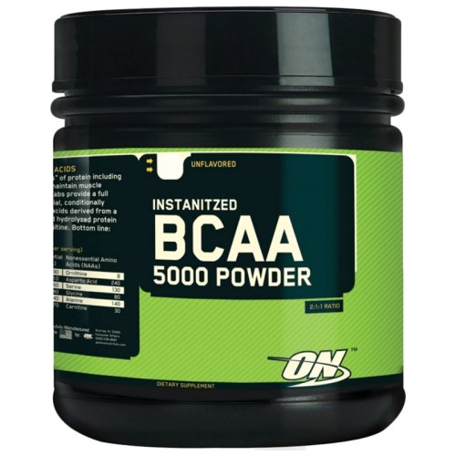 Аминокислота Optimum Nutrition BCAA 5000 powder 380гр - orange