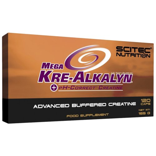 Креатин Scitec nutrition Mega Kre-alkalyn 120 кап