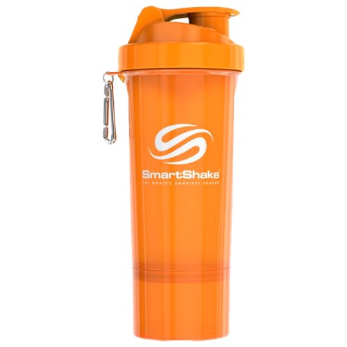 Шейкер Smart Shake Slim 500 мл - neon orange