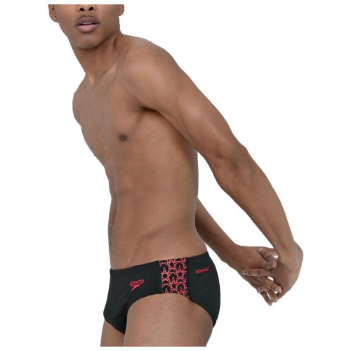 Плавки SpeedoBOOMSTAR SPLICE 7CM BRIEF AM BLACK/RED