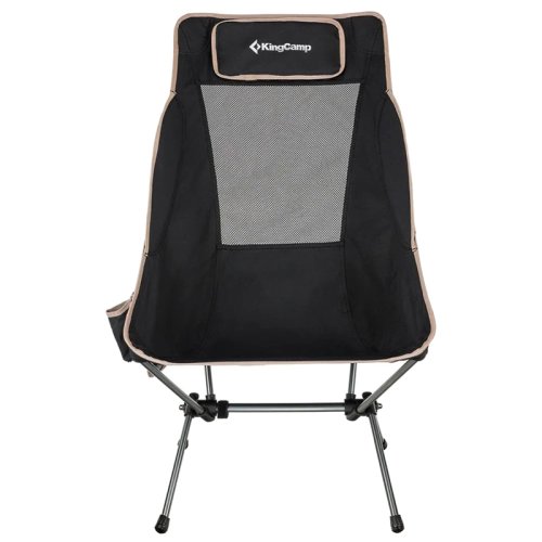 Раскладное кресло KingCamp High-backed folding chair(KC3950) Black