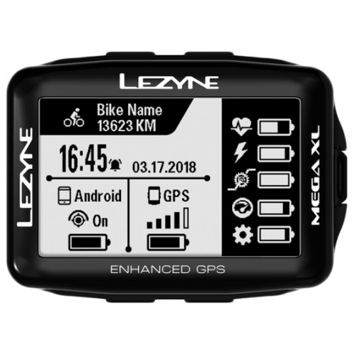GPS комп'ютер Lezyne MEGA XL GPS SMART LOADED