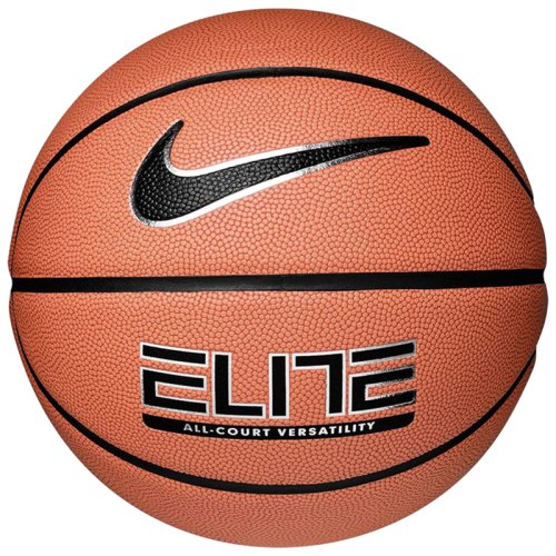 Мяч баскетбольный NIKE ELITE ALL-COURT AMBER/BLACK/METALLIC SILVER/BLACK 07