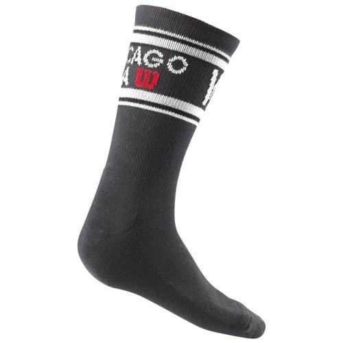 Носки Wilson SINCE 1914 CREW SOCK 1PR BK/WH SZ10-13