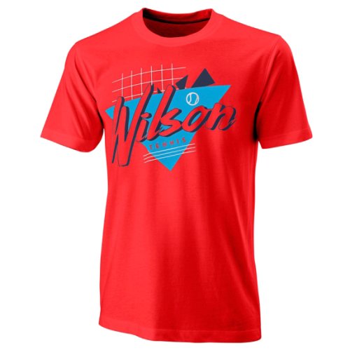 Футболка Wilson NOSTALGIA TECH TEE INFRARED