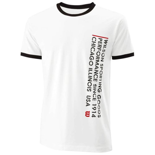 Футболка Wilson SINCE 1914 TEE WH/BK