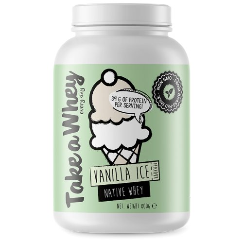 Протеин Take-a-Whey Native Whey -2250 гр - vanilla ice cream