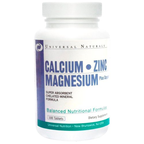 Вітаміни Universal CALCIUM ZINC MAGNEZIUM 100 таб