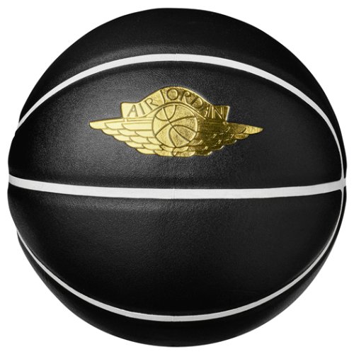 М'яч баскетбольний NIKE JORDAN PREMIUM SKILLS BLACK/WHITE/BLACK/METALLIC GOLD 03