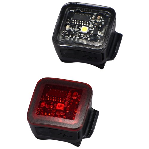 Габариты передний и задний 2 шт. Specialized FLASH COMBO Black (70Lm+20Lm/30g+30g/2h-20h)