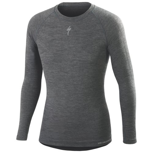 Футболка Specialized MERINO LAYER LS GRY