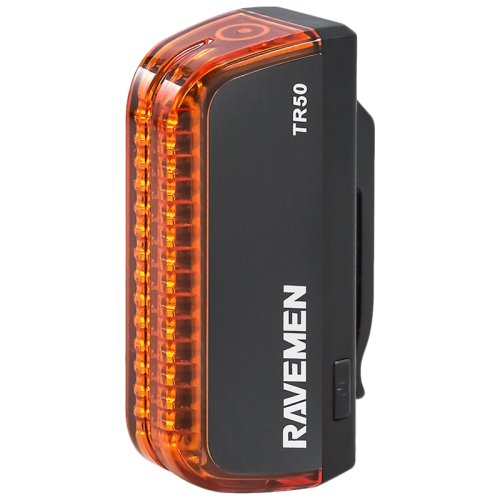 Мигалка задня Ravemen TR50BK USB 50