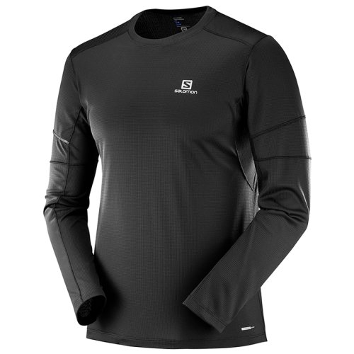 Футболка Salomon AGILE LS TEE M Black