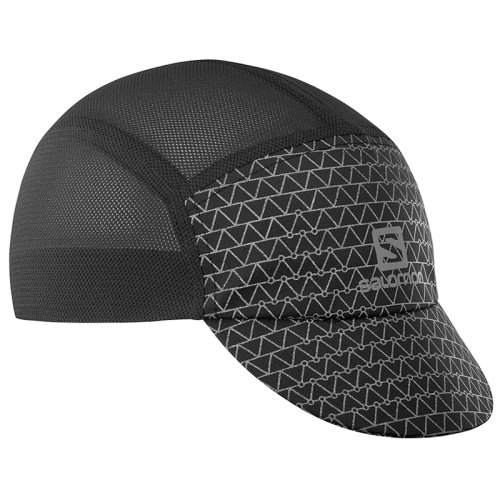 Кепка Salomon CAP AIR LOGO CAP Black/Reflective Black
