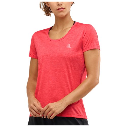 Футболка Salomon AGILE SS TEE W Cayenne