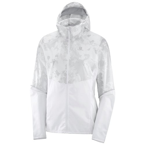 Куртка Salomon AGILE FZ HOODIE W White