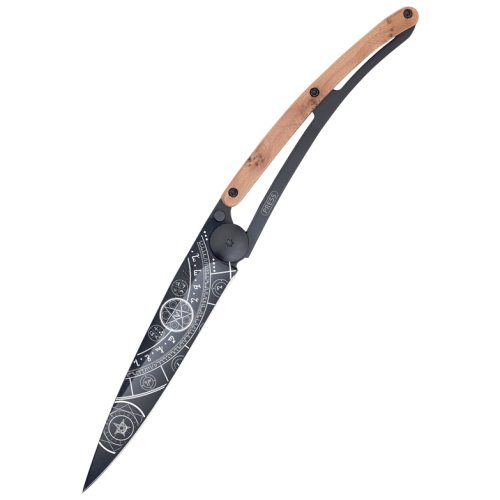 Нож  Deejo Tattoo Black 37g, Esoteric