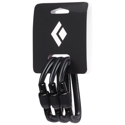 Набор карабинов Black Diamond HotForge Screwgate 3 Pack