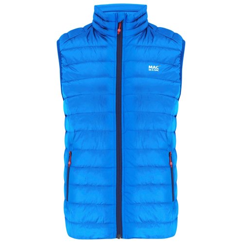 Пухова жилетка Mac in a Sac Mens Alpine Down Gilet Royal