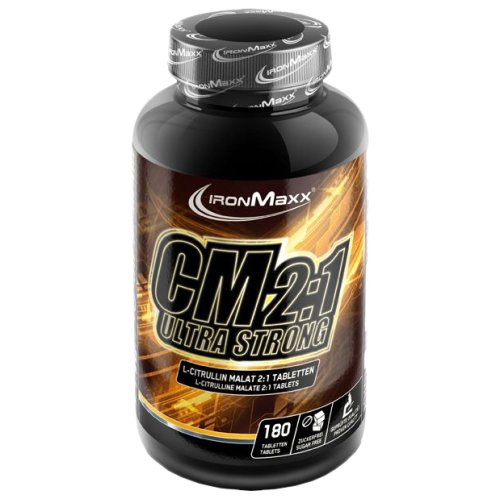 Добавка для здоровья и долголетия IronMaxx Citrullin Malat - 180 таб (банка)
