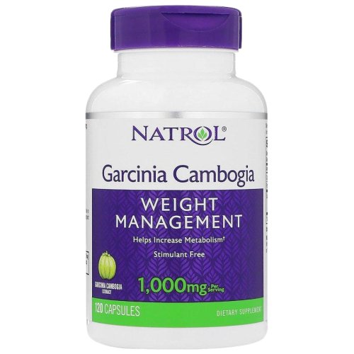 Добавка для здоровья и долголетия Natrol Garcinia Cambogia - 120 капс - улучшает пищеварение