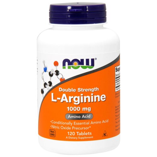 Витамины  NOW L-Arginine 1000 мг 120 таб