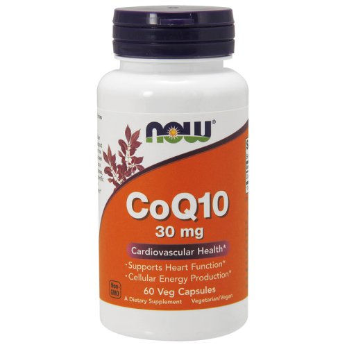 Витамины  NOW CoQ10 30 мг - 120 веган капс