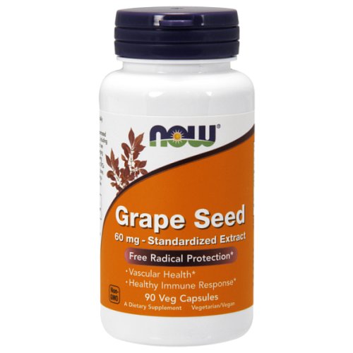 Витамины  NOW Grape Seed Anti 60 mg - 90 капс