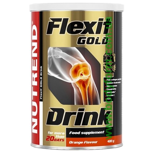 Добавка для суставов Nutrend FLEXIT DRINK GOLD 400 г черная смородина