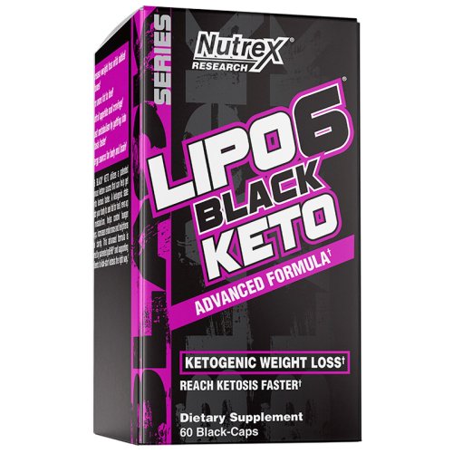 Жиросжигатель Nutrex Research Lipo 6 Black Keto - 60 капс