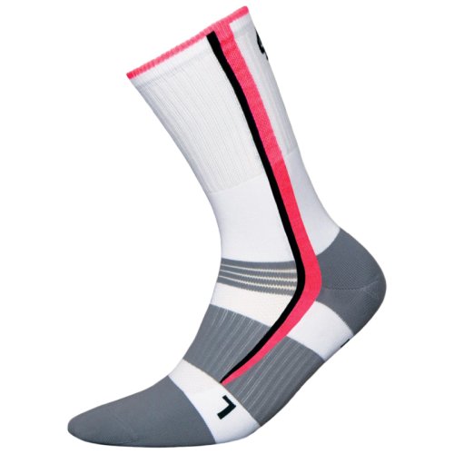 Носки InMove BIKE DEODORANT SILVER white/amaranth (35-37)