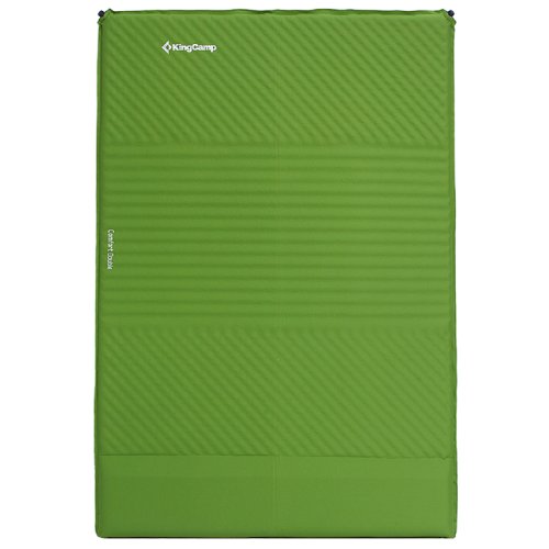 Самонадувающийся коврик KingCamp COMFORT DOUBLE(KM3084) GREEN