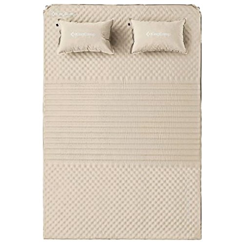 Самонадувний килимок KingCamp COMFORT DOUBLE II(KM3594) BEIGE