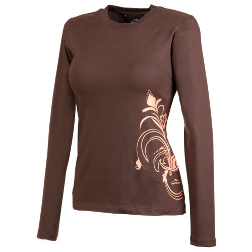 Футболка BLOOM LONG WOMEN chocolate