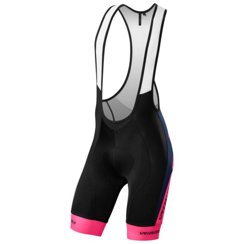 Велотрусы Specialized EXPERT BIB SHORT NVY/NEON PNK TEAM